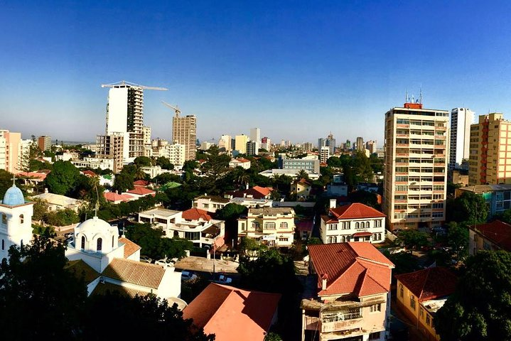 Aerial view of Maputo